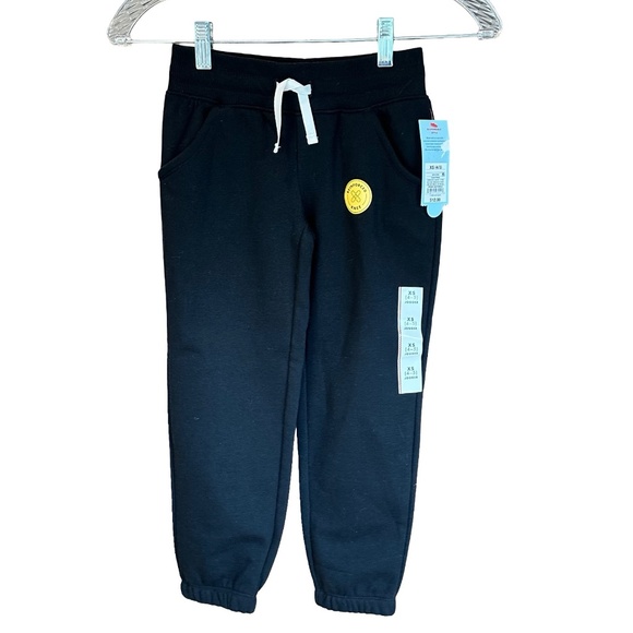 NWT Cat & Jack Girls' Fleece Jogger Sweat Pants Drawstring Waist Size XS - Picture 1 of 7
